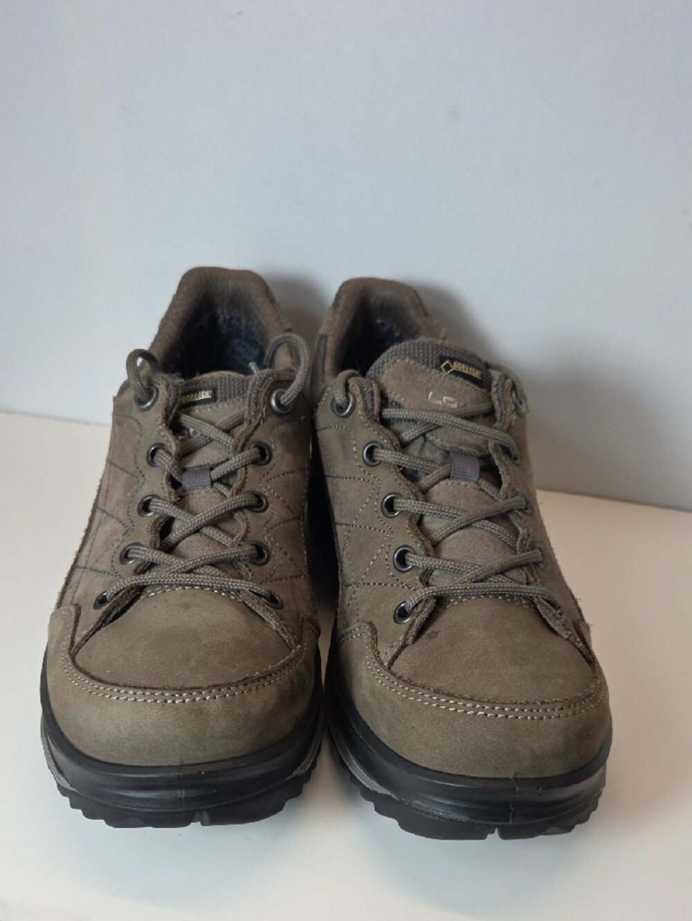 Lowa Womens Olive/Taupe Low-Cut Hiking Shoes Size 8.5 - Picture 3 of 7